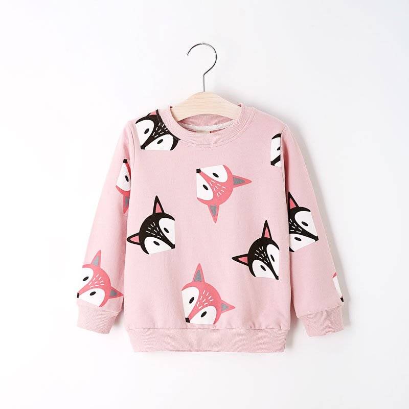 Animal Patterned Sweatshirt for Boys