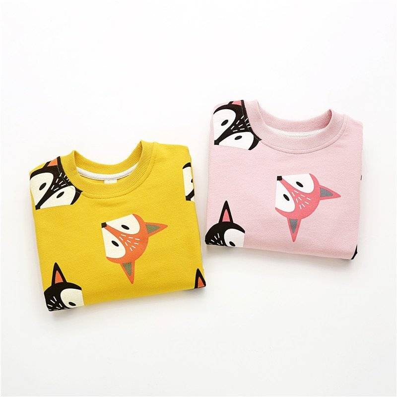 Animal Patterned Sweatshirt for Boys