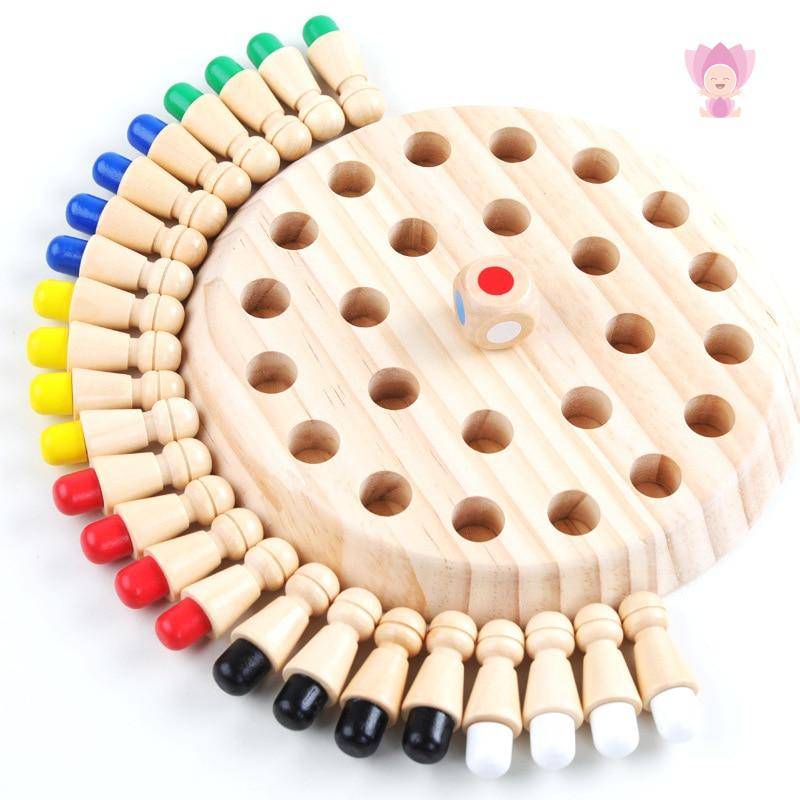 Wooden Color Matching Game