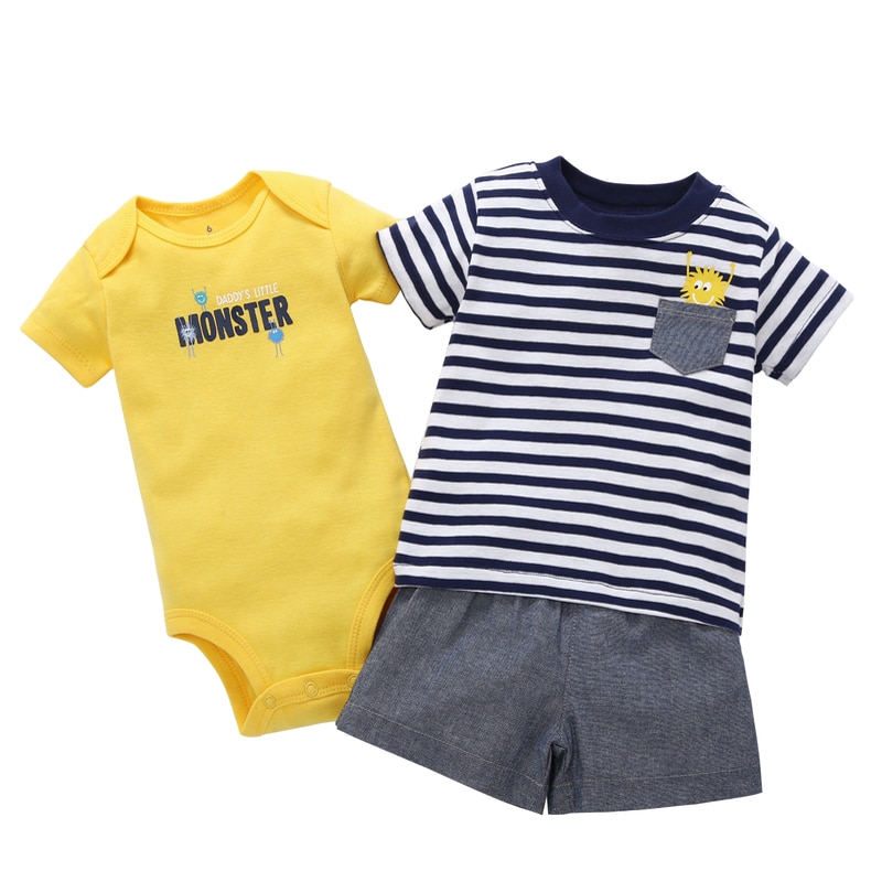 Summer Clothing Outfit for Babies Set 2 Pcs