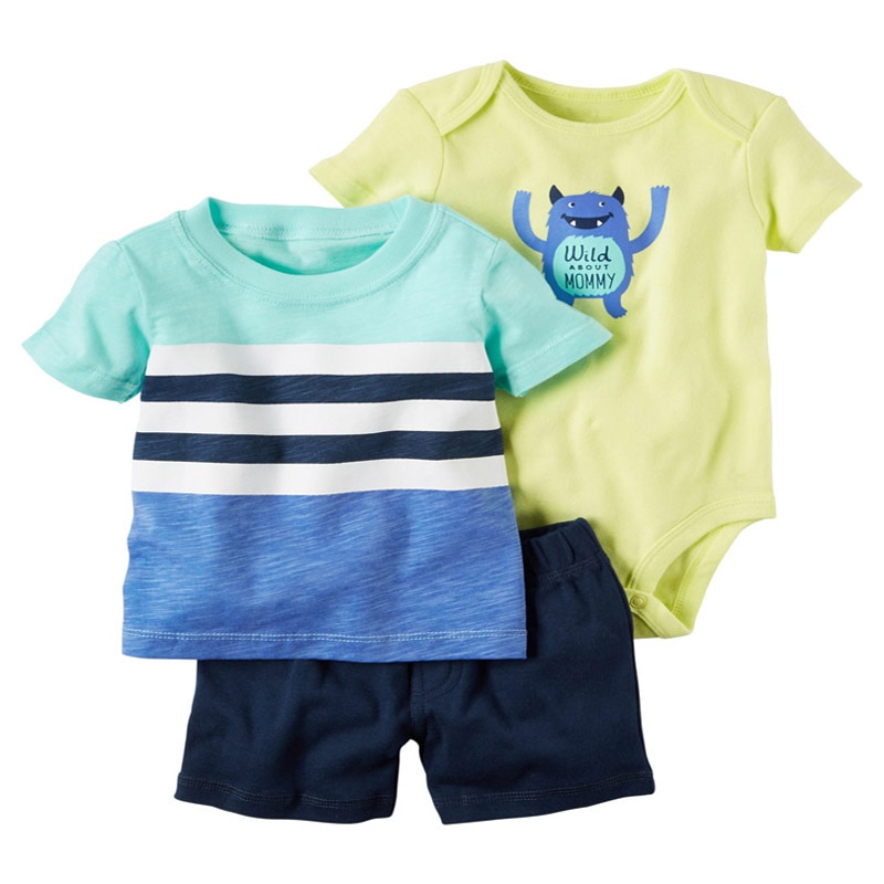 Summer Clothing Outfit for Babies Set 2 Pcs