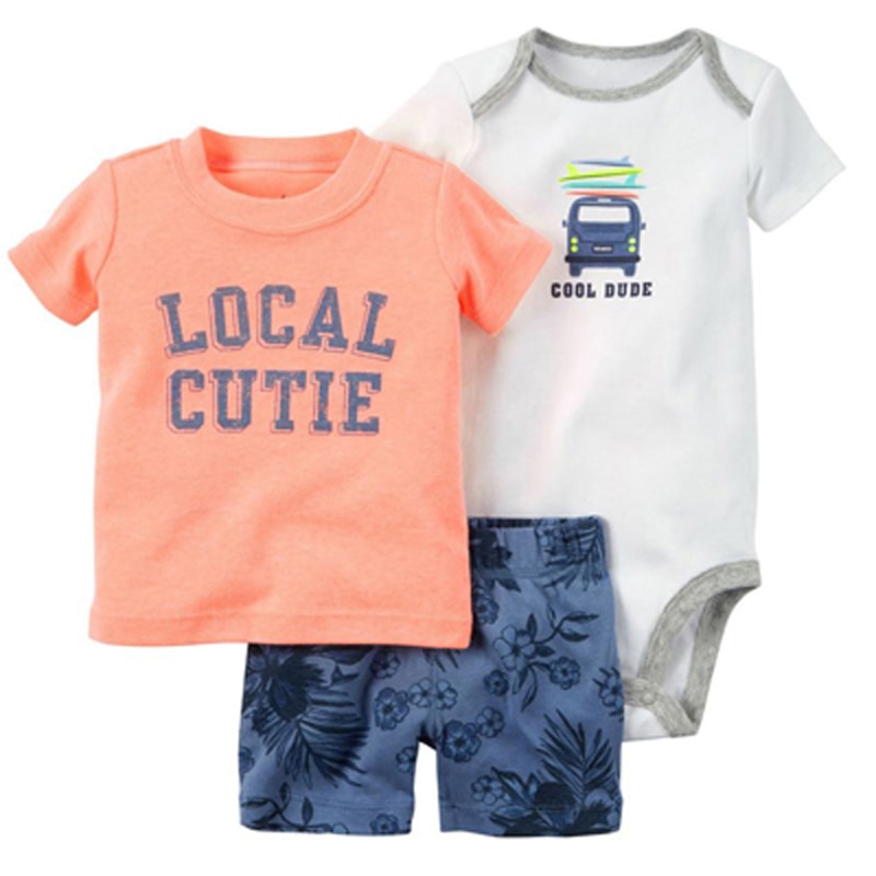 Summer Clothing Outfit for Babies Set 2 Pcs