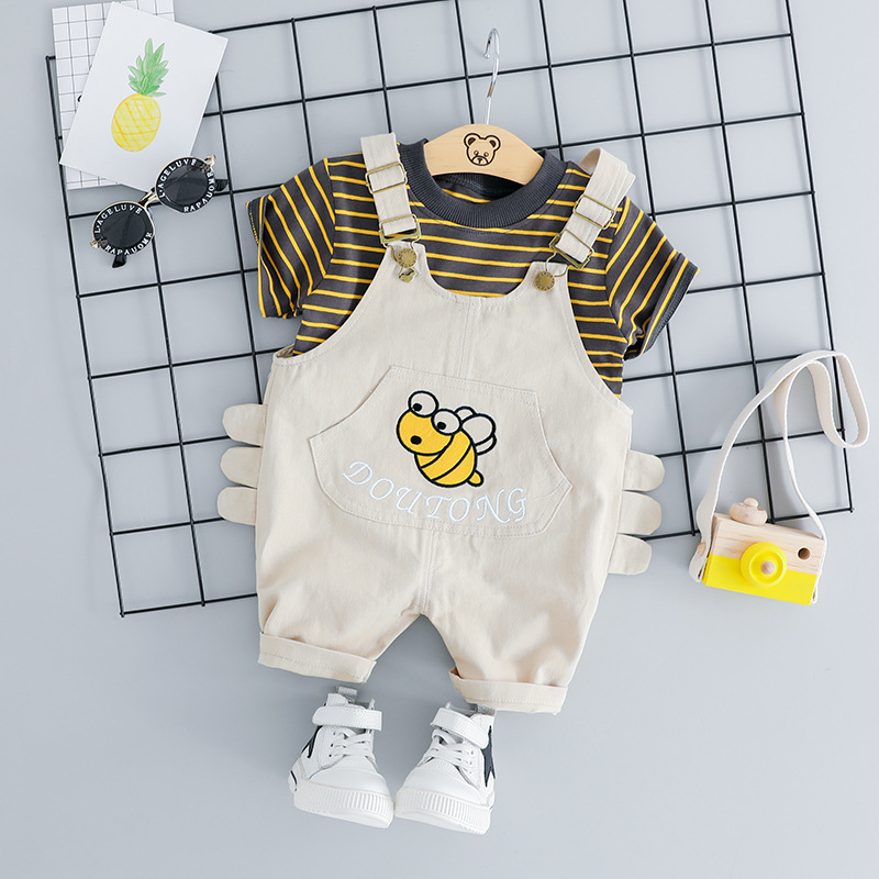 Baby Boy's Cute Cotton T-Shirt with Shorts