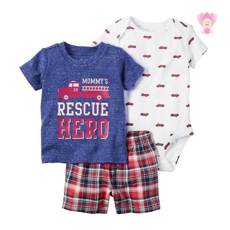 Summer Clothing Outfit for Babies Set 2 Pcs