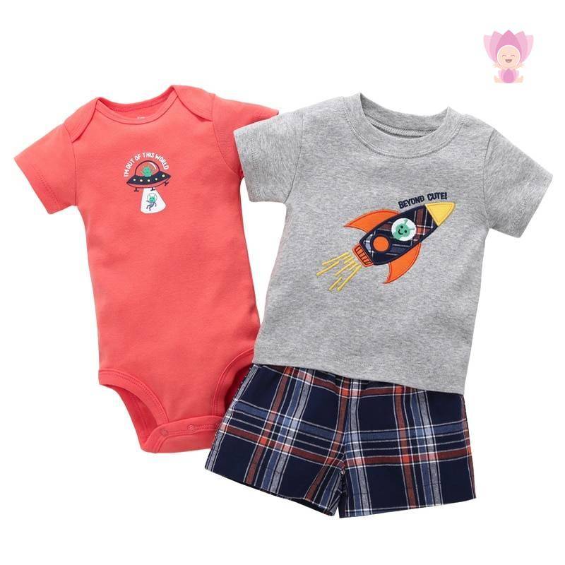 Summer Clothing Outfit for Babies Set 2 Pcs