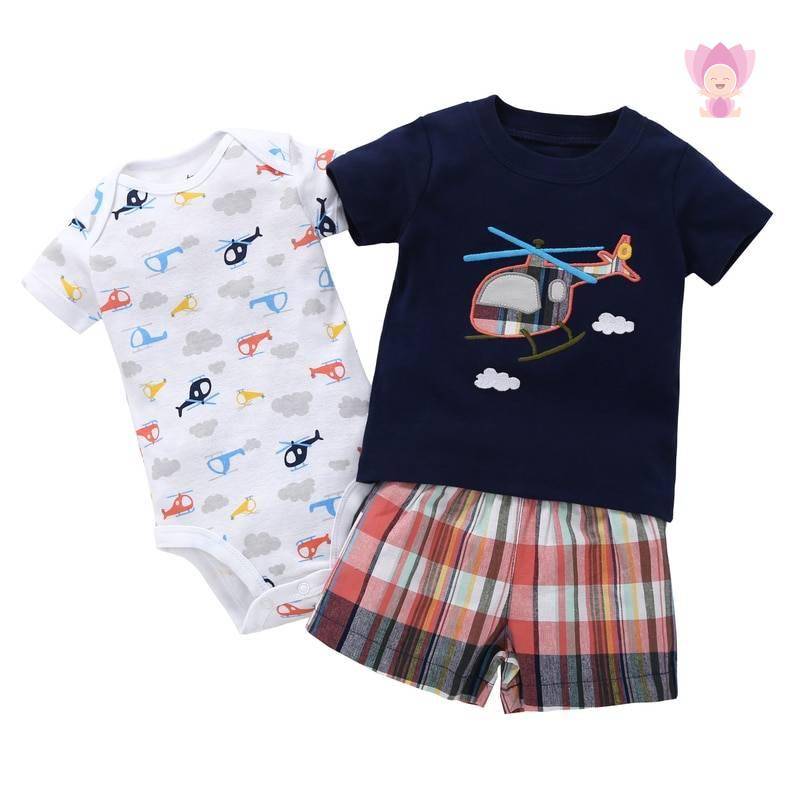 Summer Clothing Outfit for Babies Set 2 Pcs
