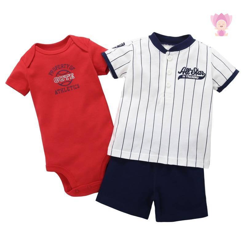 Summer Clothing Outfit for Babies Set 2 Pcs