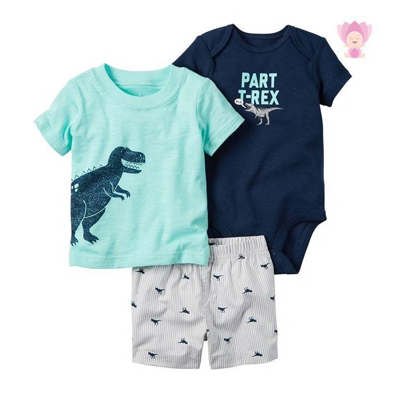 Summer Clothing Outfit for Babies Set 2 Pcs