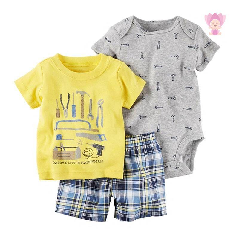 Summer Clothing Outfit for Babies Set 2 Pcs