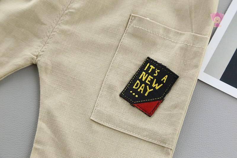 Toddler Boys' Shorts and Shirt in Print