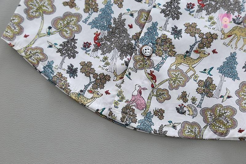 Toddler Boys' Shorts and Shirt in Print