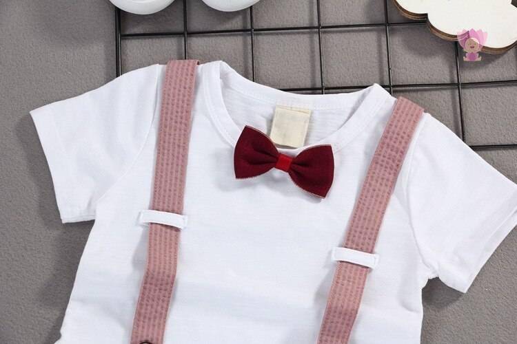 Two-Piece Cotton Clothing Set for Baby Boys