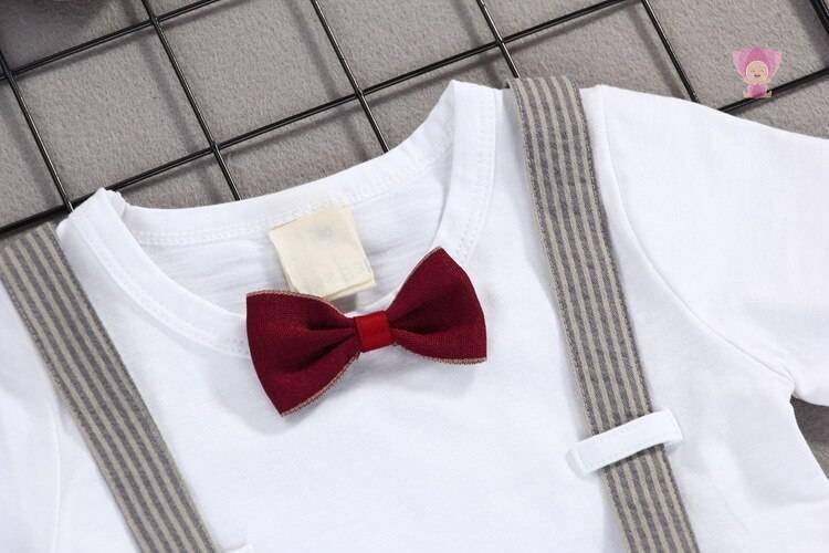 Two-Piece Cotton Clothing Set for Baby Boys
