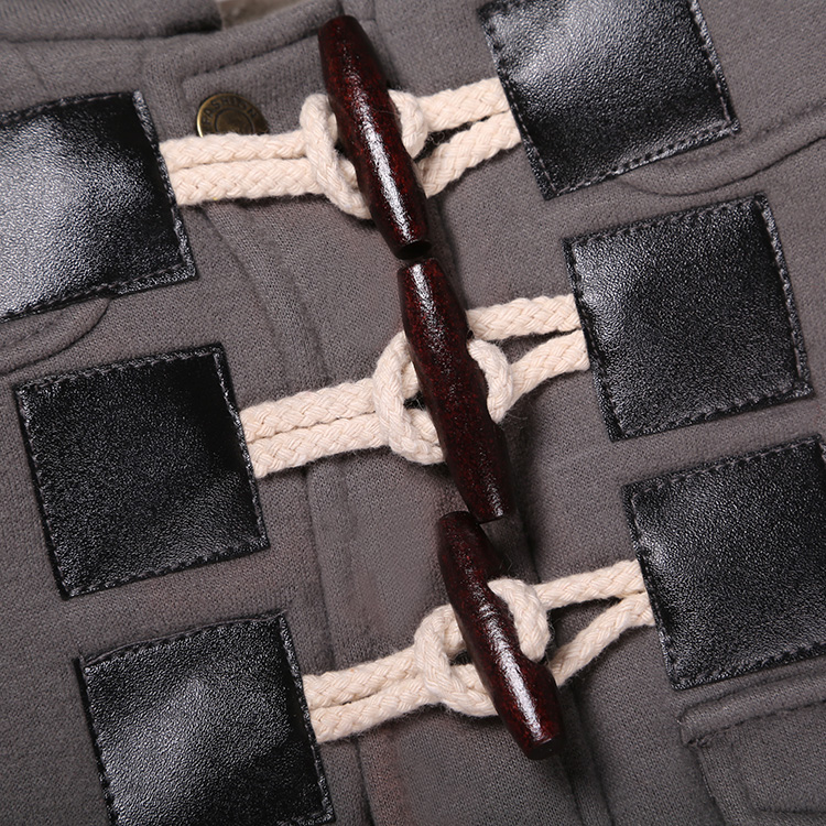 Boys' Fashion Warm Plain Jacket