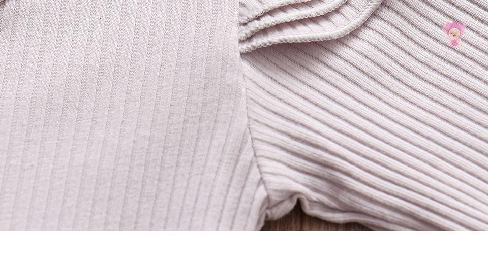 Baby Girls Long Sleeve Romper Pants Hairband Set