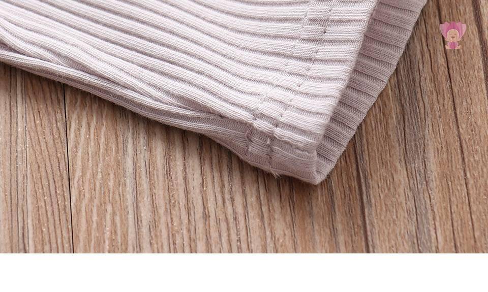 Baby Girls Long Sleeve Romper Pants Hairband Set