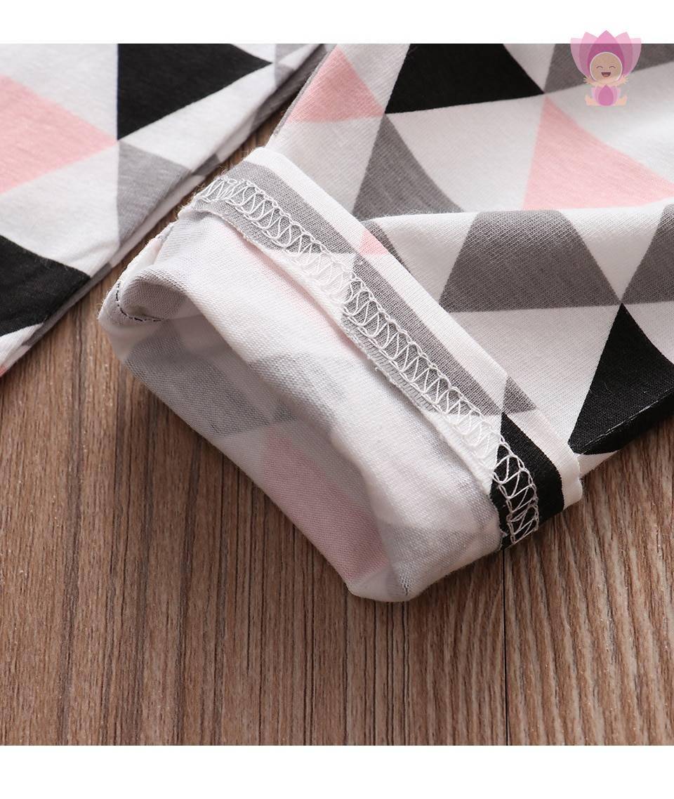 Baby Girls Printed Clothing Set 3 Pcs