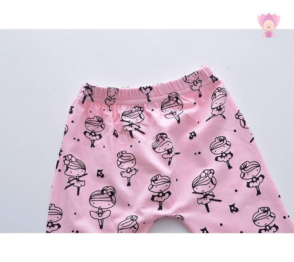 Baby Girls Printed Clothing Set 3 Pcs