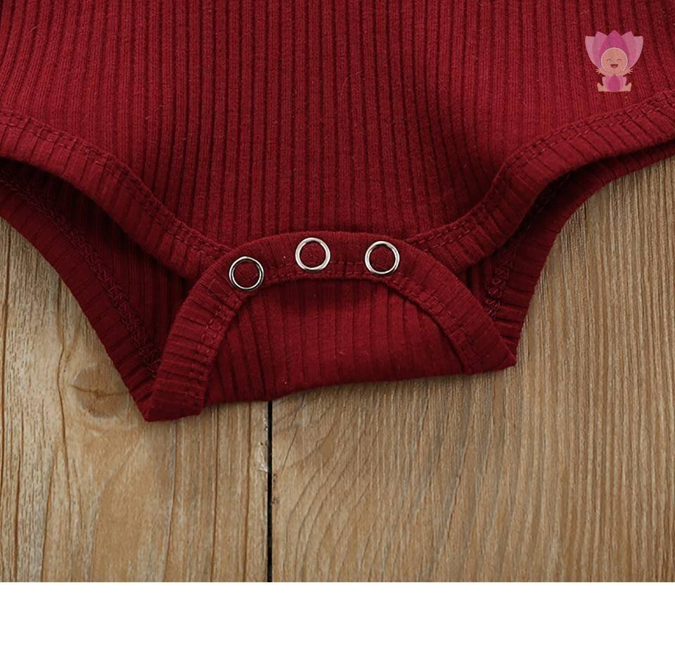 Baby Girl's Romper Shorts Hairband Summer Set