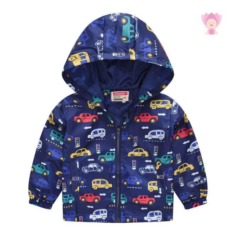 Boys Autumn Hooded Jacket
