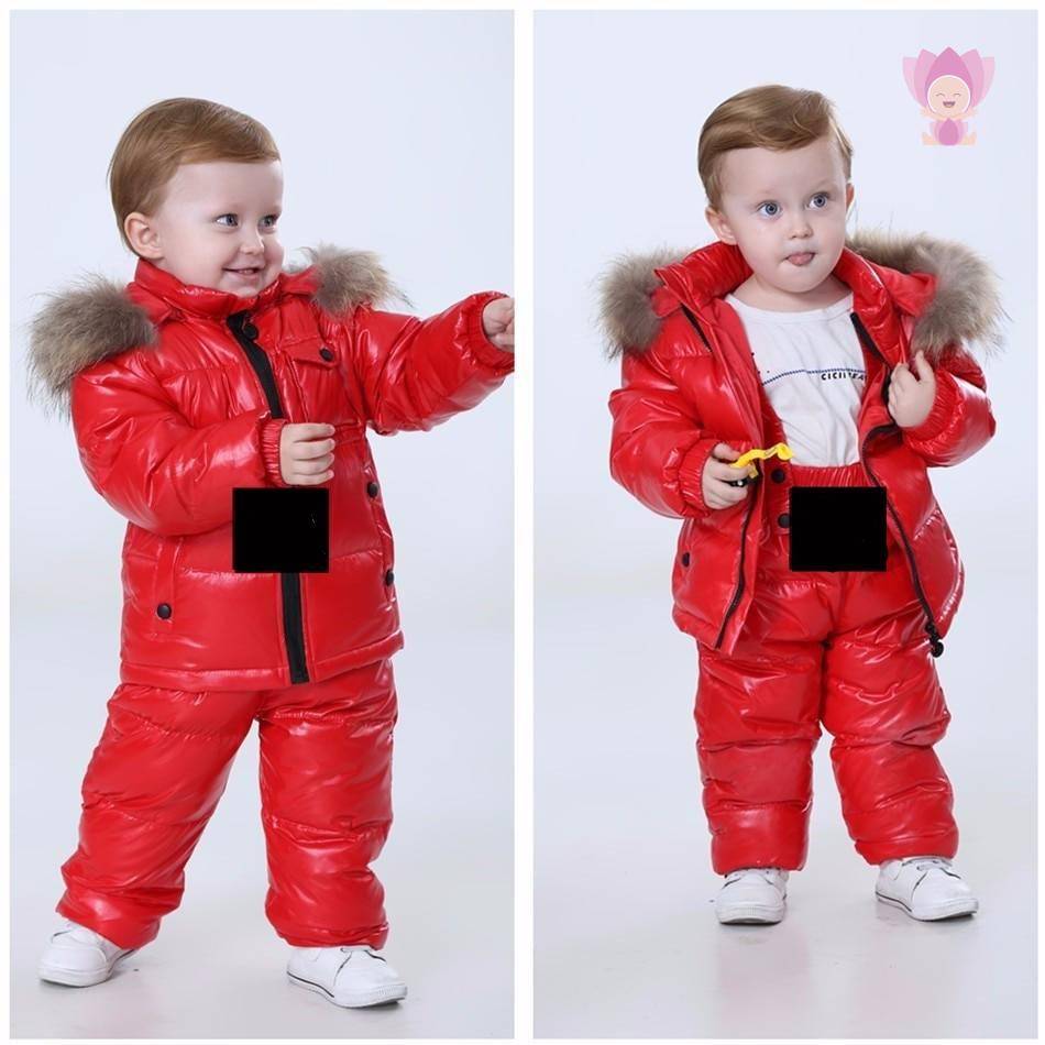 Children's Winter Coat and Jumpsuit