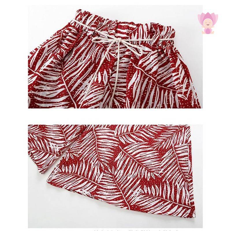 Girls Summer Printed Wet with Skirt