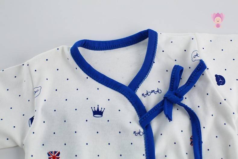 Newborn Baby's Cotton Clothing 7 Pcs Set