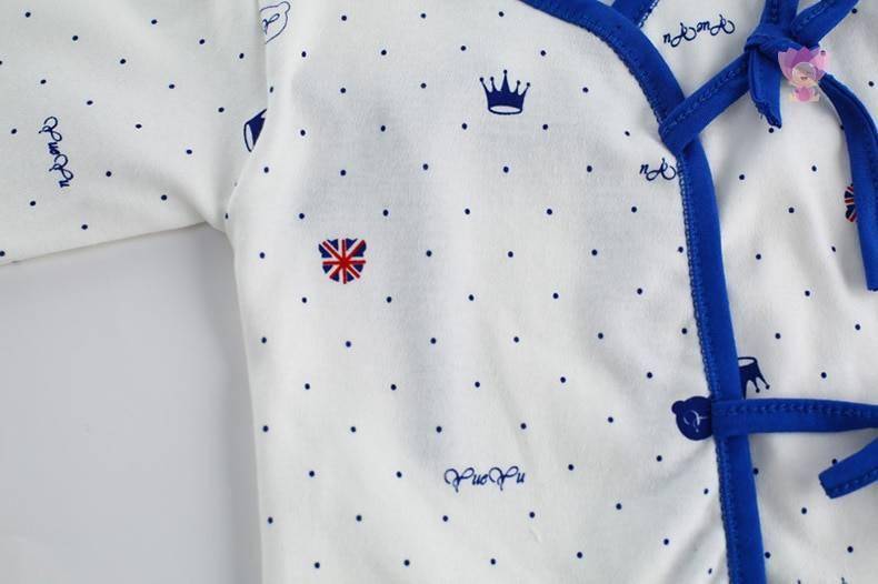 Newborn Baby's Cotton Clothing 7 Pcs Set