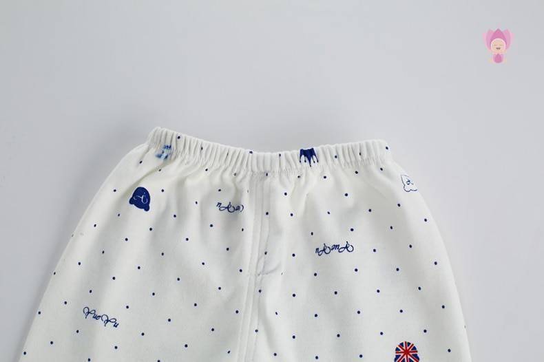 Newborn Baby's Cotton Clothing 7 Pcs Set