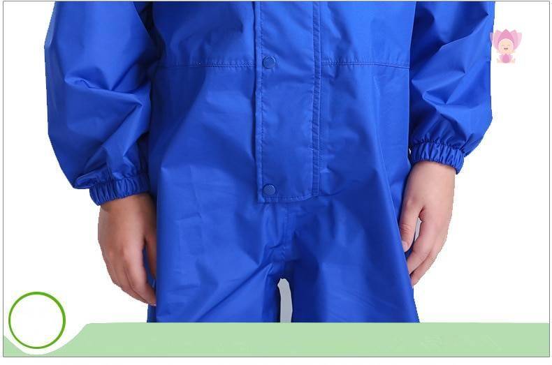 Solid Color Thick Raincoat