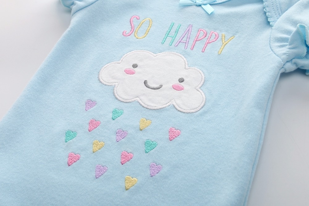 Newborn's Cute Printed Soft Cotton Clothes