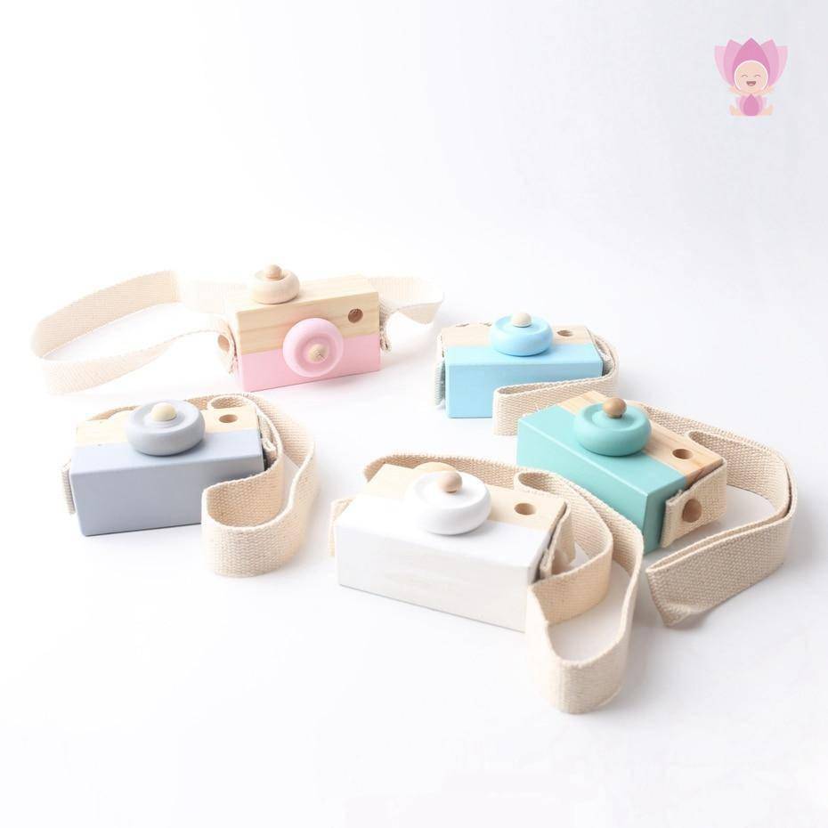 Camera Shaped Wooden Toy Camera Shaped Wooden Toy
